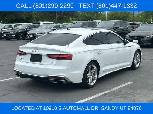 Ibis White 2021 Audi A5 Sportback 45 S line quattro Premium