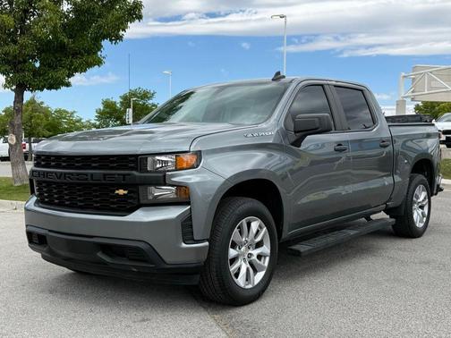 Satin Steel Metallic 2020 Chevrolet Silverado 1500 Custom