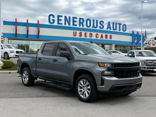 Satin Steel Metallic 2020 Chevrolet Silverado 1500 Custom