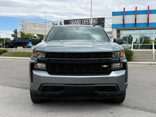 Satin Steel Metallic 2020 Chevrolet Silverado 1500 Custom