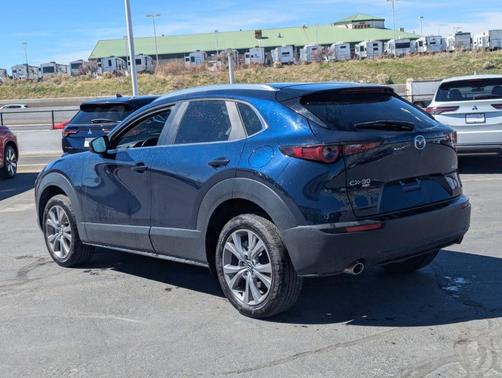 Deep Crystal Blue Mica 2025 Mazda CX-30 2.5 S Preferred Package