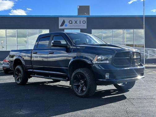 True Blue Pearlcoat 2017 RAM 1500 Sport