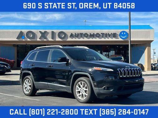 Diamond Black 2017 Jeep Cherokee Latitude