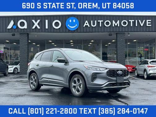 Gray Metallic 2024 Ford Escape ST-Line
