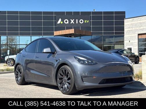 Midnight Silver Metallic 2023 Tesla Model Y Performance
