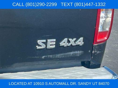 Super Black 2009 Nissan Frontier SE Crew Cab