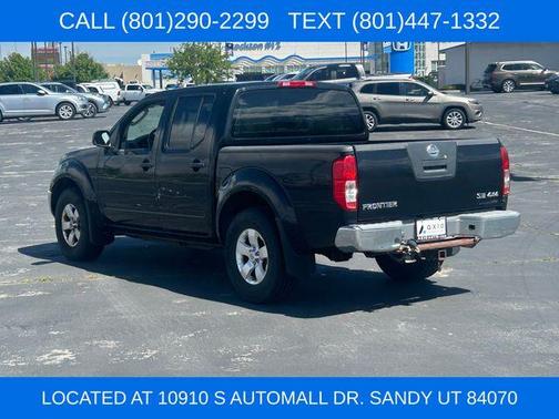 Super Black 2009 Nissan Frontier SE Crew Cab