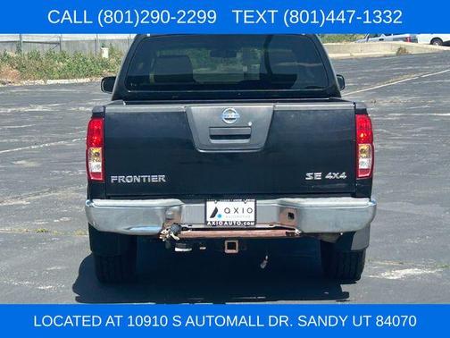Super Black 2009 Nissan Frontier SE Crew Cab