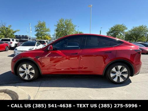 Red Multi 2021 Tesla Model Y Long Range