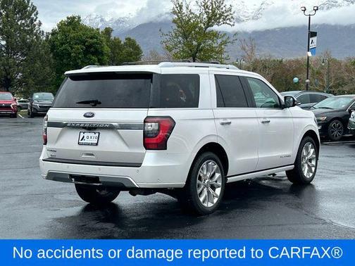 White Platinum Clearcoat Metallic 2019 Ford Expedition Platinum