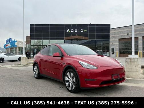 Red Multi 2020 Tesla Model Y Long Range