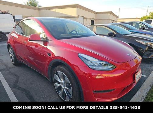 Red Multi 2020 Tesla Model Y Long Range