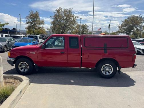 Red 2002 Ford Ranger