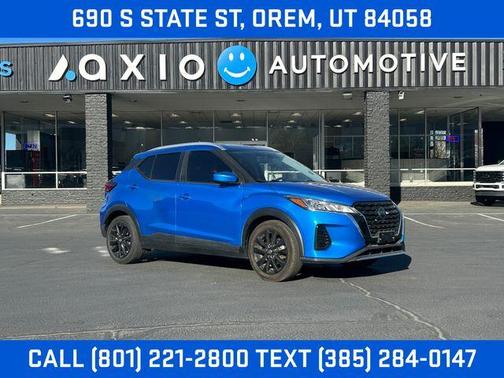 Electric Blue Metallic 2021 Nissan Kicks SV