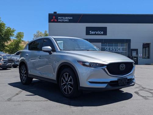 Sonic Silver Metallic 2018 Mazda CX-5 Touring