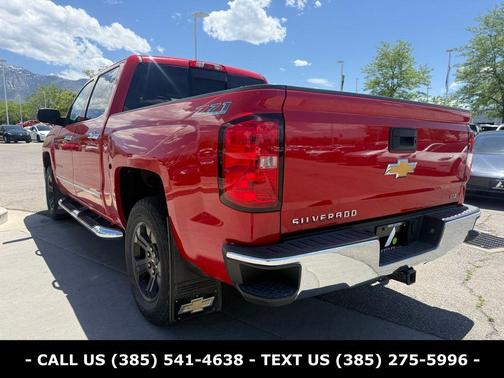 Red 2015 Chevrolet Silverado 1500 LTZ