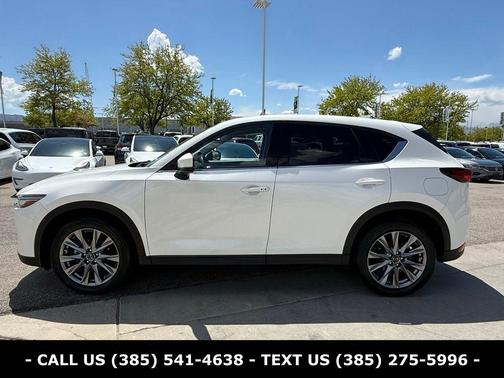 Snowflake White Pearl 2021 Mazda CX-5 Grand Touring