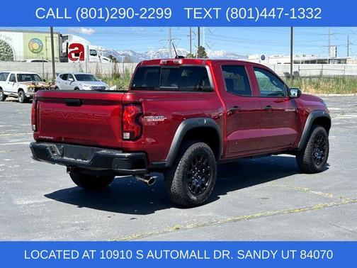 Radiant Red 2026 Chevrolet Colorado Trail Boss