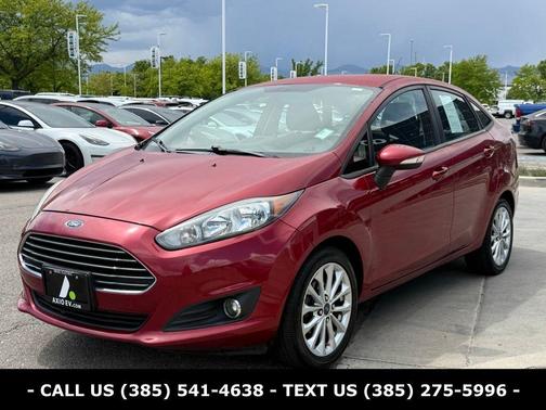 Ruby Red Metallic 2014 Ford Fiesta SE