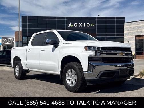 Summit White 2021 Chevrolet Silverado 1500 LT