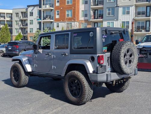 Billet Silver Metallic Clearcoat 2016 Jeep Wrangler Unlimited Sahara