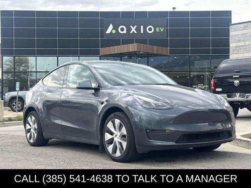 Gray 2023 Tesla Model Y Long Range