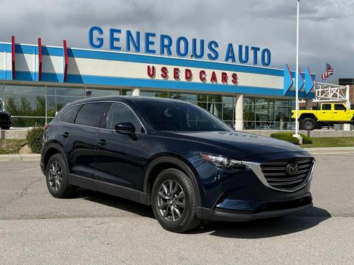 Deep Crystal Blue Mica 2022 Mazda CX-9 Touring