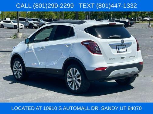 Summit White 2018 Buick Encore Preferred