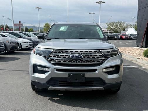 Silver Metallic 2021 Ford Explorer Limited