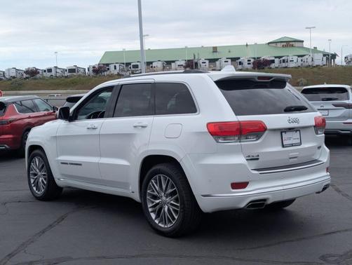 Bright White Clearcoat 2018 Jeep Grand Cherokee Summit