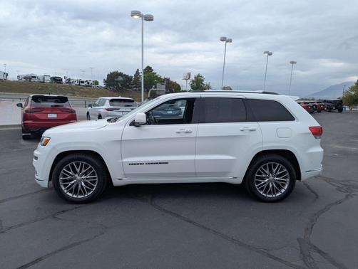 Bright White Clearcoat 2018 Jeep Grand Cherokee Summit