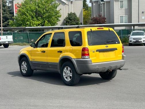 Yellow 2002 Ford Escape XLT