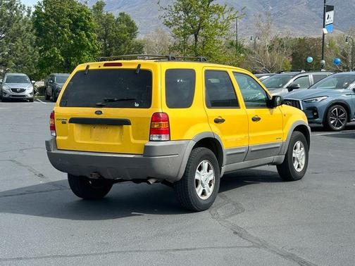 Yellow 2002 Ford Escape XLT