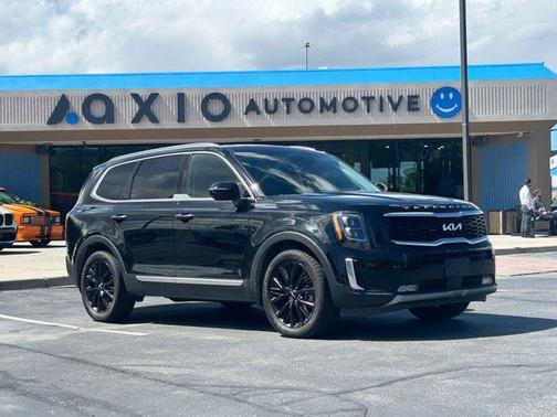 Ebony Black 2022 Kia Telluride SX
