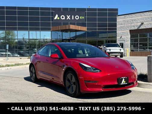 Red Multi 2022 Tesla Model 3 Long Range