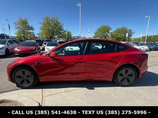 Red Multi 2022 Tesla Model 3 Long Range