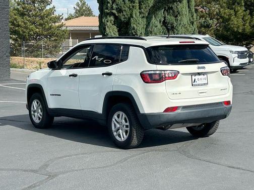 White Clearcoat 2018 Jeep Compass Sport