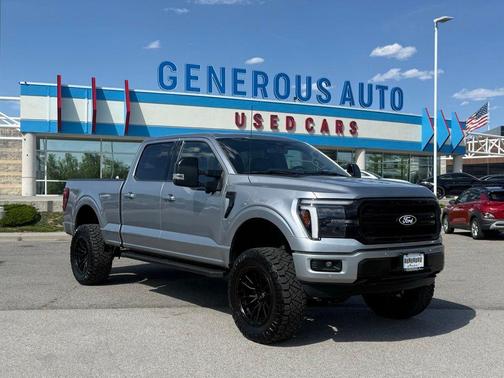 Silver 2025 Ford F-150 Lariat