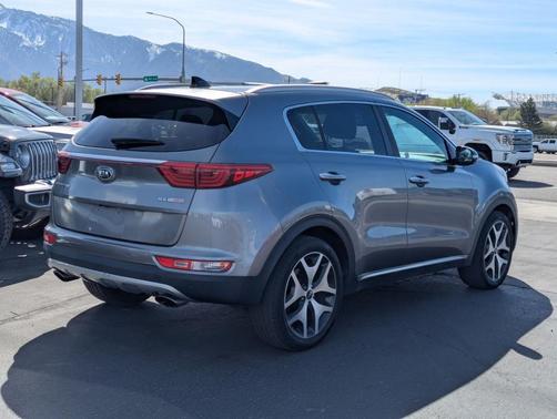 Mineral Silver 2017 Kia Sportage SX Turbo