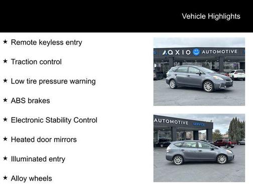 2012 Toyota Prius v Five
