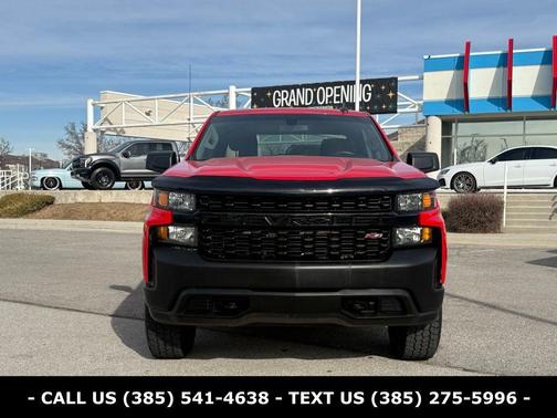 Red 2021 Chevrolet Silverado 1500 Custom Trail Boss