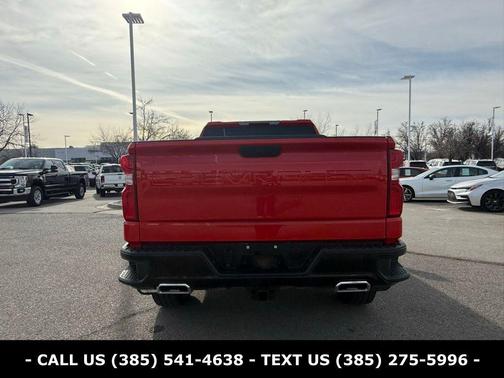Red 2021 Chevrolet Silverado 1500 Custom Trail Boss
