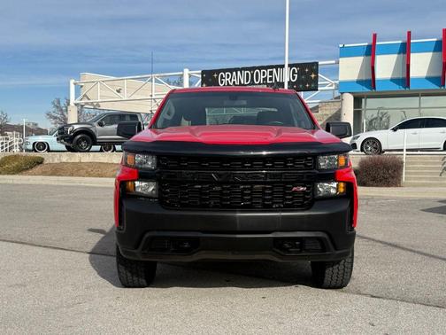 Red 2021 Chevrolet Silverado 1500 Custom Trail Boss