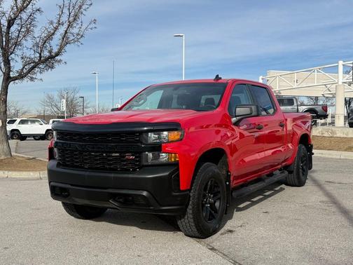 Red 2021 Chevrolet Silverado 1500 Custom Trail Boss