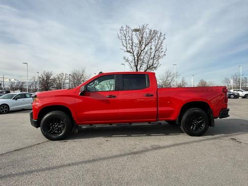 Red 2021 Chevrolet Silverado 1500 Custom Trail Boss