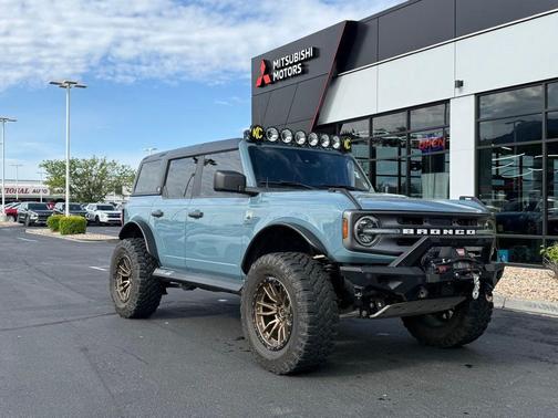 Teal Green 2021 Ford Bronco Big Bend