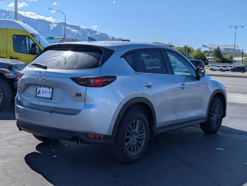 Sonic Silver Metallic 2021 Mazda CX-5 Touring