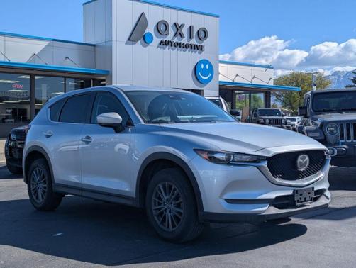 Sonic Silver Metallic 2021 Mazda CX-5 Touring