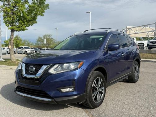 Caspian Blue 2018 Nissan Rogue SL
