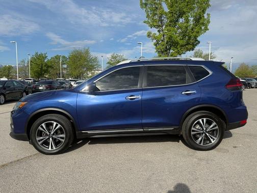 Caspian Blue 2018 Nissan Rogue SL